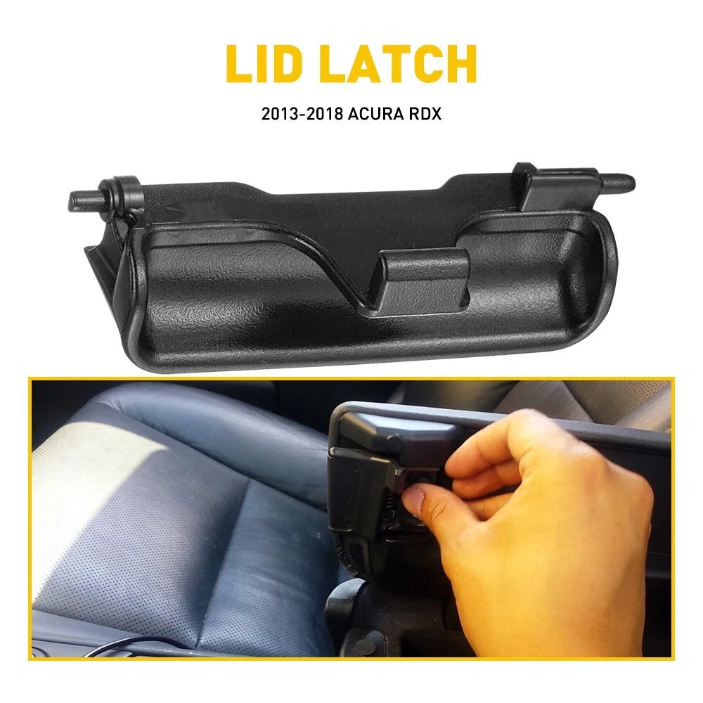 For 13-18 Acura RDX Center Lid Console Latch Armrest Lock Black 83417TX4A01 EAH - Image 4